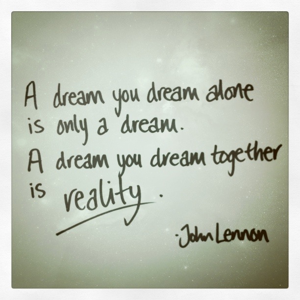 John Lennon quote | Challenge. Inspire. Motivate